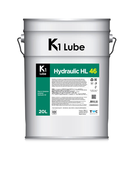 K1 Lube Hydraulic HL 46 20L メーカー提供商品写真